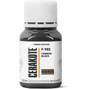 imageCERAKOTE Oven Cure FSeries Bronze 4 oz F108T  Fast Curing PFAS Free Ceramic Technology Combines Performance with Color Part B IncludedF102 Carbon Black