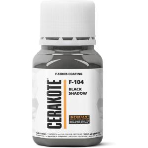 imageCERAKOTE Oven Cure FSeries Bronze 4 oz F108T  Fast Curing PFAS Free Ceramic Technology Combines Performance with Color Part B IncludedF104 Black Shadow