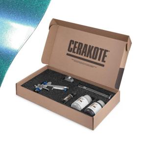 imageCerakote FX Starter Kit AIR Cure  Copper FX115 Gloss  Metallic Powder additive for CERAKOTE CSeries Clear Ceramic coatings Everything Needed to get StartedTYPHOON  Matte