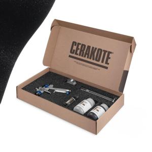 imageCerakote FX Starter Kit AIR Cure  Copper FX115 Gloss  Metallic Powder additive for CERAKOTE CSeries Clear Ceramic coatings Everything Needed to get StartedANTHRACITE  Gloss