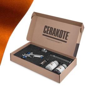imageCerakote FX Starter Kit AIR Cure  Copper FX115 Gloss  Metallic Powder additive for CERAKOTE CSeries Clear Ceramic coatings Everything Needed to get StartedCOPPER  Matte