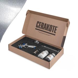 imageCerakote FX Starter Kit AIR Cure  Copper FX115 Gloss  Metallic Powder additive for CERAKOTE CSeries Clear Ceramic coatings Everything Needed to get StartedCOSMIC  Gloss