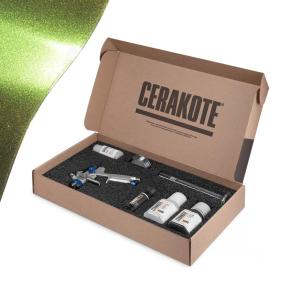 imageCerakote FX Starter Kit Oven Cure  Anthracite FX112 Matte  Metallic Powder additive for CERAKOTE HSeries Clear Ceramic coatings Everything Needed to get StartedRANGER  Gloss