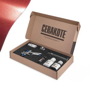 imageCerakote FX Starter Kit Oven Cure  Anthracite FX112 Matte  Metallic Powder additive for CERAKOTE HSeries Clear Ceramic coatings Everything Needed to get StartedBLAZE  Matte