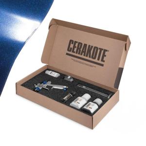 imageCerakote FX Starter Kit Oven Cure  Anthracite FX112 Matte  Metallic Powder additive for CERAKOTE HSeries Clear Ceramic coatings Everything Needed to get StartedLIBERTY  Matte