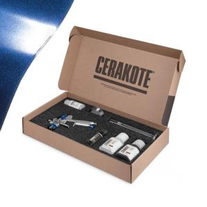 imageCerakote FX Starter Kit Oven Cure  Anthracite FX112 Matte  Metallic Powder additive for CERAKOTE HSeries Clear Ceramic coatings Everything Needed to get StartedLIBERTY  Gloss