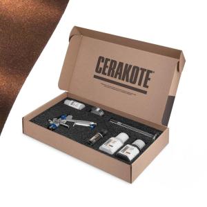 imageCerakote FX Starter Kit Oven Cure  Anthracite FX112 Matte  Metallic Powder additive for CERAKOTE HSeries Clear Ceramic coatings Everything Needed to get StartedRIOT  Matte