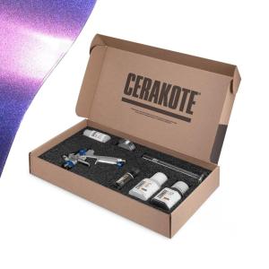 imageCerakote FX Starter Kit Oven Cure  Anthracite FX112 Matte  Metallic Powder additive for CERAKOTE HSeries Clear Ceramic coatings Everything Needed to get StartedMYSTIQUE  Gloss