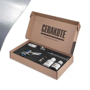 imageCerakote FX Starter Kit Oven Cure  Anthracite FX112 Matte  Metallic Powder additive for CERAKOTE HSeries Clear Ceramic coatings Everything Needed to get StartedCOSMIC  Gloss
