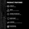 imageCERAKOTE Ceramic Glass Coat Protectant  Hydrophobic Automotive Rain Repellant LongLasting and Durable Ceramic Coating Quick and Easy Application4 Wipe Kit