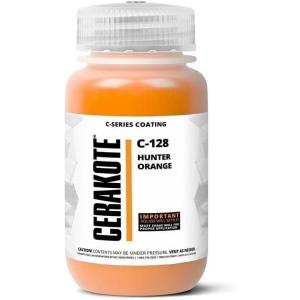 imageCERAKOTE  AIR CURE CSERIES PISTON COAT  4oz  C186T Performance Ceramic Technology  Color on All Metals Polymers  MoreC128 HUNTER ORANGE