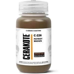 imageCERAKOTE  AIR CURE CSERIES PISTON COAT  4oz  C186T Performance Ceramic Technology  Color on All Metals Polymers  MoreC226 PATRIOT BROWN