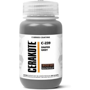 imageCERAKOTE  AIR CURE CSERIES PISTON COAT  4oz  C186T Performance Ceramic Technology  Color on All Metals Polymers  MoreC239 SNIPER GREY