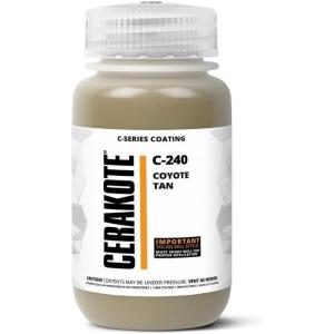 imageCERAKOTE  AIR CURE CSERIES PISTON COAT  4oz  C186T Performance Ceramic Technology  Color on All Metals Polymers  MoreC240 COYOTE TAN