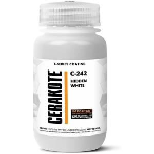 imageCERAKOTE  AIR CURE CSERIES PISTON COAT  4oz  C186T Performance Ceramic Technology  Color on All Metals Polymers  MoreC242 HIDDEN WHITE