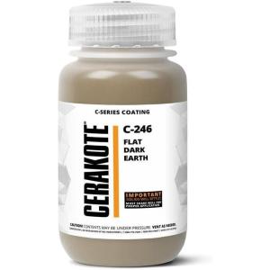 imageCERAKOTE  AIR CURE CSERIES PISTON COAT  4oz  C186T Performance Ceramic Technology  Color on All Metals Polymers  MoreC246 FLAT DARK EARTH