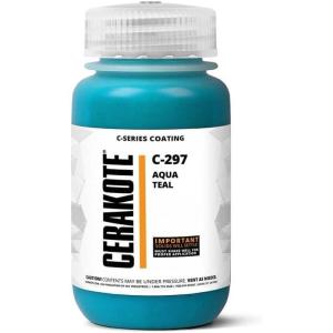 imageCERAKOTE  AIR CURE CSERIES PISTON COAT  4oz  C186T Performance Ceramic Technology  Color on All Metals Polymers  MoreC297 AQUA TEAL
