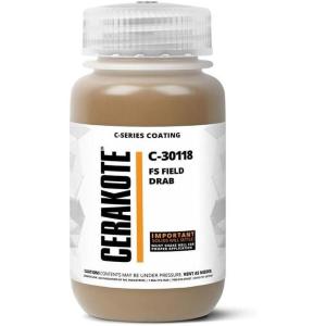 imageCERAKOTE  AIR CURE CSERIES PISTON COAT  4oz  C186T Performance Ceramic Technology  Color on All Metals Polymers  MoreC30118 FS FIELD DRAB