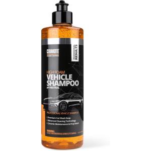 imageCERAKOTE High Foam Vehicle Shampoo 16 oz  pH Neutral Premium Car Wash Soap for FoamCannon SnowFoam Pressure Washer ampamp Hand Wash  Ceramic Coating Prep ampamp Maintenance  Citrus Scent  Maximum Suds16 Fl Oz Pack of 1