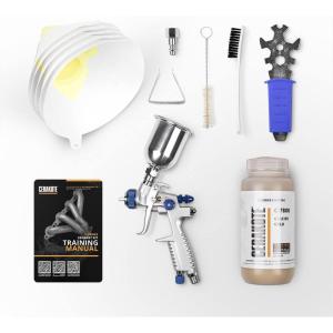 imageCERAKOTE Glacier Gold Coating Kit C7800 16 oz  Everything Needed to Spray Cerakote  Air Cure  Durable High Temp Performance Ceramic Coating 1800F Rating
