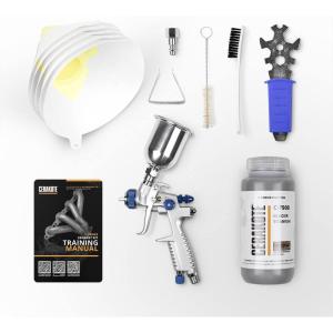 imageCERAKOTE Glacier Titanium Coating Kit C7900 16 oz  Everything Needed to Spray Cerakote  Air Cure  Durable High Temp Performance Ceramic Coating 1800F Rating